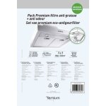 Filtre de hotte anti graisse & anti odeur 47x57cm premium - universel & d�coupable