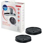 Wpro type 57 - filtre � carbone pour hotte (pack de 2) - pour whirlpool akr 03x, akr 473, akr 504, akr ...