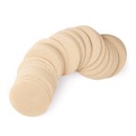 Filtres ronds de capsules de caf� en papier, 100 pi�ces, rechargeables, pour nespresso, tasse, expresso, ...