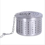 Filtre a suspendre en acier inoxydable, seau d'assaisonnement, drain de th, passoire a th, filtre a ...