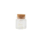 Fiole communion pure bouchon liege 4. 5x5. 5cm or Fiole communion pure bouchon liege 4. 5x5. 5cm or