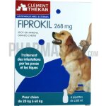 Fiprokil grands chiens 268 mg cl�ment thekan - . . .