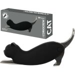 Fisura - tire - bouchon original ¿chat. tire - bouchon en acier inoxydable avec coupe - capsule intgr. ...