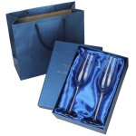 Fltes a champagne personnalises, verres de mariage, en cristal, cadeau de fte, gobelet a toast, 2 ...