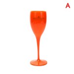 Fltes a champagne en plastique, verres a vin transparents, lavable au lave - vaisselle, 1 tasse