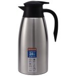 Flacon thermique 2l en acier inoxydable 304, isol sous vide, pot a eau, caf, th, lait, pichet thermique ...