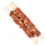 Flamingo pet products - friandise 2 b?tons a m?cher. ? 4 cm x 25 cm. au canard. 240 g. pour chien. - ...