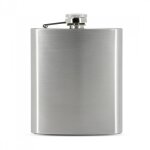 Flasque a alcool zorr stainless steel finition métal brossé format 7 oz 210 ml Flasque a alcool zorr stainless steel finition métal brossé format 7 oz 210 ml