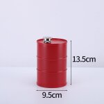 Flasque de baril d'huile pour boissons de camping, d'extraction de hanche pour whisky et certifiée, acier ... Flasque de baril d'huile pour boissons de camping, d'extraction de hanche pour whisky et certifiée, acier ...
