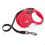 Flexi classic compact laisse pour chien 5m rouge taille s Flexi classic compact laisse pour chien 5m rouge taille s
