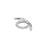 Flexible complet (avec poignee) rs - rt2504 artec tonixo spongo aspirateur rowenta ro343