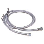 Flexible fioul - f3 / 8 x f1 / 4 coud� 90 longueur 1000mm (2 pi�ces)