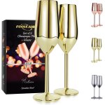 Fl�tes a champagne inox 18 / 8 ¿ durables et el�gantes