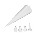 Fm professional 21507 poche a douille en coton avec 4 douilles plastique, poche a douille, poche a douille ...