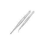 Fm professional 21632 lot de 2 pinces de pr�cision inox, pince cuisine inox, pince alimentaire cuisine, ...