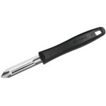 Fm professional 21744 couteau econome noir, couteau eplucheur, eplucheur a l�gumes, plastique, acier ...