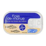Foie de morue fum� - bo�te 120g