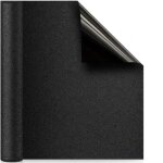 Folie fen�tre occultante noir 45x300cm pvc, auto - adh�sive, intimit� totale, blocage lumi�re, installation ...