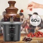 Fontaine  chocolat - 60w, capacit 400g, electrique, h 24. 5 cm, lavable dans le lave - vaisselles - ...