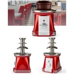 Fontaine � chocolat 90w - 320 mm rouge - blanc cascade � chocolat
