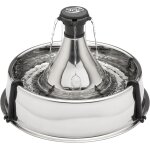 Fontaine a eau pour animaux 360 degrès drinkwell en acier inoxydable, capacité 3. 8 l, 5 jets d'eau en ... Fontaine a eau pour animaux 360 degrès drinkwell en acier inoxydable, capacité 3. 8 l, 5 jets d'eau en ...
