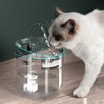 Fontaine a eau automatique 2l pour chat, bol a boisson pour animaux de compagnie, distributeur d'eau ...