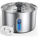 Fontaine a eau chat inox, 3, 5l super silencieuse fontaine a eau chat, distributeur eau chat avec led ... Fontaine a eau chat inox, 3, 5l super silencieuse fontaine a eau chat, distributeur eau chat avec led ...