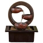 Fontaine en résine zen terai Fontaine en résine zen terai