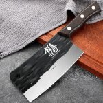 Forging os cutter - couteau de cuisine sophia en acier inoxydable, hachoir, hacher, machette, os de viande, ... Forging os cutter - couteau de cuisine sophia en acier inoxydable, hachoir, hacher, machette, os de viande, ...
