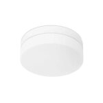 Forlight farrow - plafonnier encastr� blanc 2x e27 40w 28cm