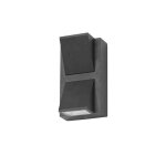 Forlight loyd - applique murale ext�rieure led noire ip54