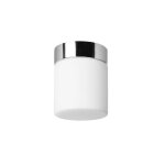 Forlight petit - plafonnier led salle de bain chrome 650lm 3000k ip44