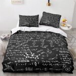 Formule housse couette x cm polyester - coton parure lit doux confortable housse de couette x fille avec ...