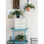 Foug�re plante artificielle en pot h42