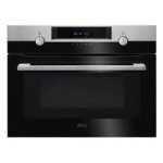 Four encastrable email lisse compact 6000 micro - ondes & gril - aeg kmk525860m Four encastrable email lisse compact 6000 micro - ondes & gril - aeg kmk525860m