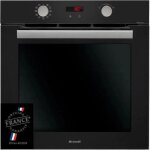 Four encastrable pyrolyse brandt bxp5559b - noir - multifonction - porte froide - 67l Four encastrable pyrolyse brandt bxp5559b - noir - multifonction - porte froide - 67l