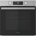 Four encastrable whirlpool omr58ru0zx - pyrolyse, ajout vapeur gentle steam, grill amovible twist, inox ...
