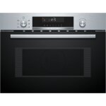 Four micro - ondes compact bosch cma585gs1 - série 6 - encastrable - 900 w - 44 l - inox Four micro - ondes compact bosch cma585gs1 - série 6 - encastrable - 900 w - 44 l - inox