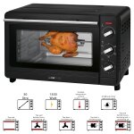 Four multifonction 30l clatronic mbg 3728 noir