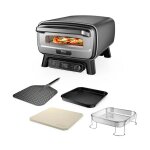 Four � pizza �lectrique d'ext�rieur, avec fonction air fryer ninja artisan mo201eu