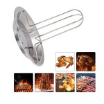 Fourchette de barbecue pour poulet rti, en acier inoxydable, antiadhsif, epais, accessoires de cuisson ...