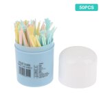 Fourchette a fruits mignonne pour enfants, mini pics a fruits, bonbons, papier, dessin anim, plastique, ...