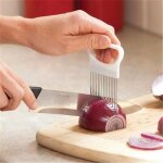 Fourchette a oignon en acier inoxydable, outils a légumes, trancheuse a fruits, coupe - tomate, porte ... Fourchette a oignon en acier inoxydable, outils a légumes, trancheuse a fruits, coupe - tomate, porte ...