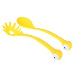 Fourchette a ptes a long manche, cuillre a spaghetti, cuillre a long manche, cuillre de cuisine pour ...