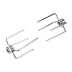 Fourchettes a viande et barbecue en acier inoxydable, 2 pièces / ensemble, rôtissoire, charbon de bois, ... Fourchettes a viande et barbecue en acier inoxydable, 2 pièces / ensemble, rôtissoire, charbon de bois, ...