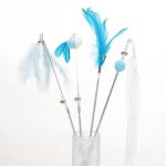 Fournitures pour animaux de compagnie jouets pour chat btons taquins pour chat cloches de jeu automatique ...