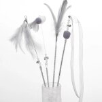 Fournitures pour animaux de compagnie jouets pour chat b�tons taquins pour chat cloches de jeu automatique ...