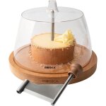 Fraiseur a fromage avec cloche amigo - pour girolle, tte de moine et chocolat - bois