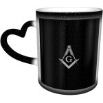 Freemason color changing mug in the sky ceramic heat sensitive water cups coffee magic mugs discoloration ...