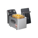Fritel turbo sf 4049 - friteuse - 2 litres - 1. 8 kwatt - métallique anthracite / argent Fritel turbo sf 4049 - friteuse - 2 litres - 1. 8 kwatt - métallique anthracite / argent